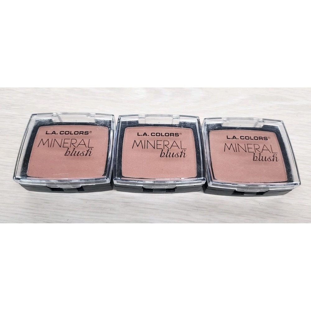 L.A. COLORS Mineral Blush "After Glow" CMB852 0.15 Oz Lot Of 3 New‎ Sealed
